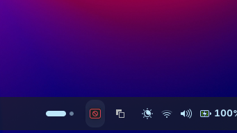 Broken tray icon placeholder for Windows 11 Clipboard History for Linux